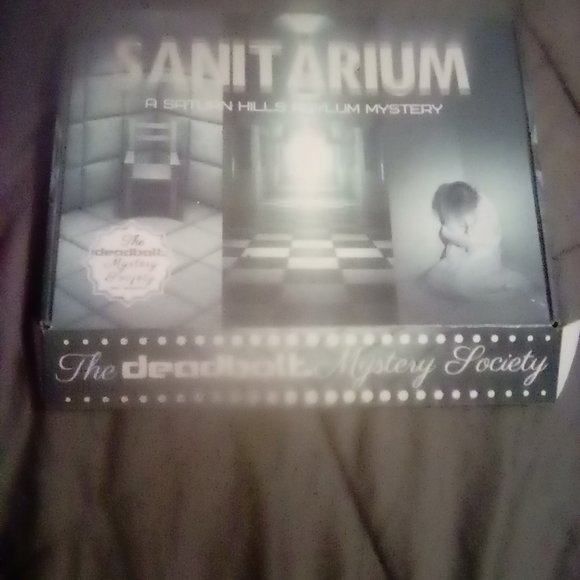 Games The Deadbolt Mystery Society Sanitarium A Saturn Hills Asylum